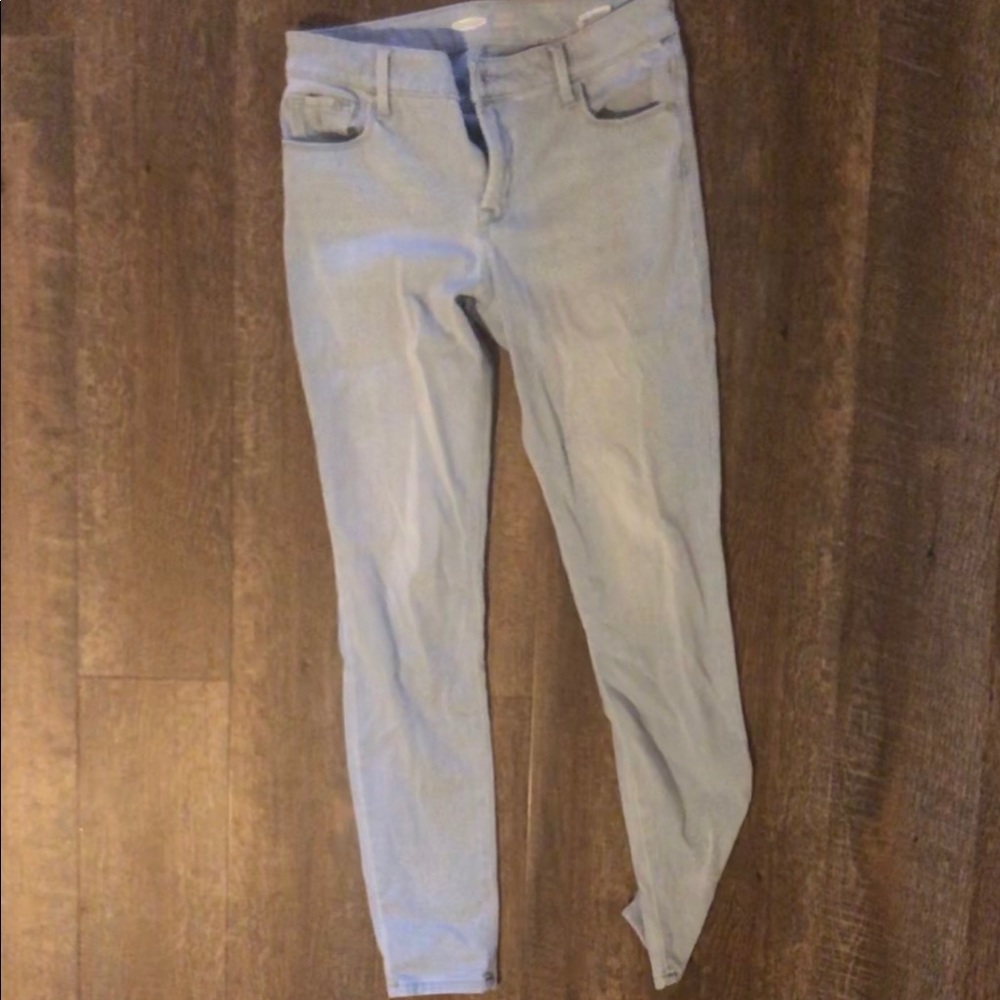 Soft light wash jean